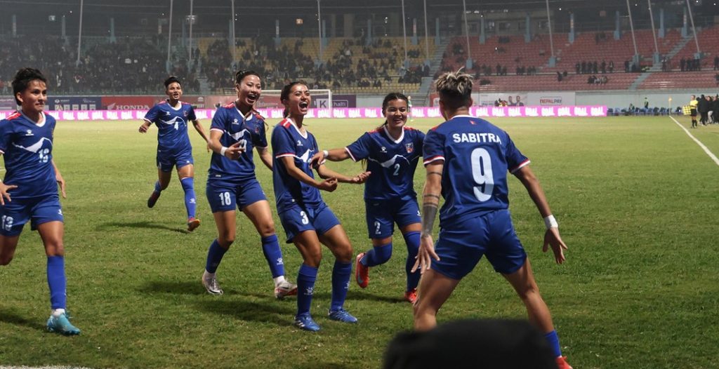 इन्टरनेशनल वुमेन्स च्याम्पियनसिपमा लेबनानलाई हराउँदै नेपाल फाइनलमा