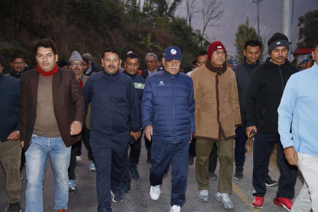 तातोपानी कुण्डको संरक्षण आवश्यक छ : प्रचण्ड