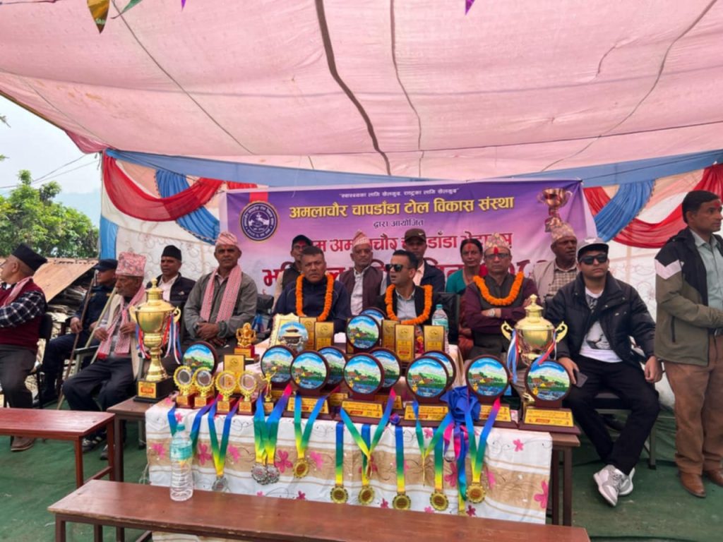 प्रथम अमलाचौर चापडाँडा भेट्रान्स भलिवल प्रतियोगिता सुरु, १० टिम सहभागी