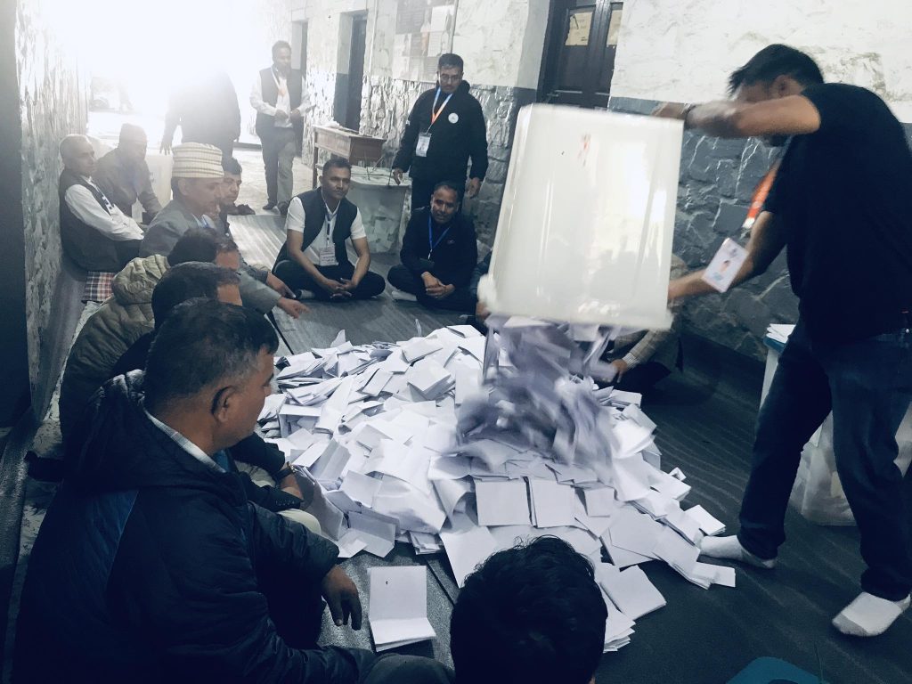 पीएन क्यम्पसमा अनेरास्ववियुका विष्णु पोखरेलले अग्रता बढाउँदै, कस्को मत कति ?