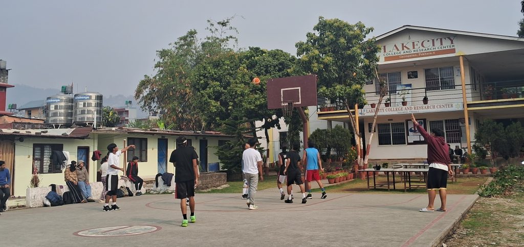 पोखराको लेकसिटी कलेजमा आजदेखि स्पोर्टस् मिट सुरु