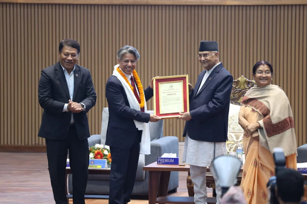 प्रधानमन्त्री राष्ट्रिय प्रतिभा पुरस्कार प्रदान