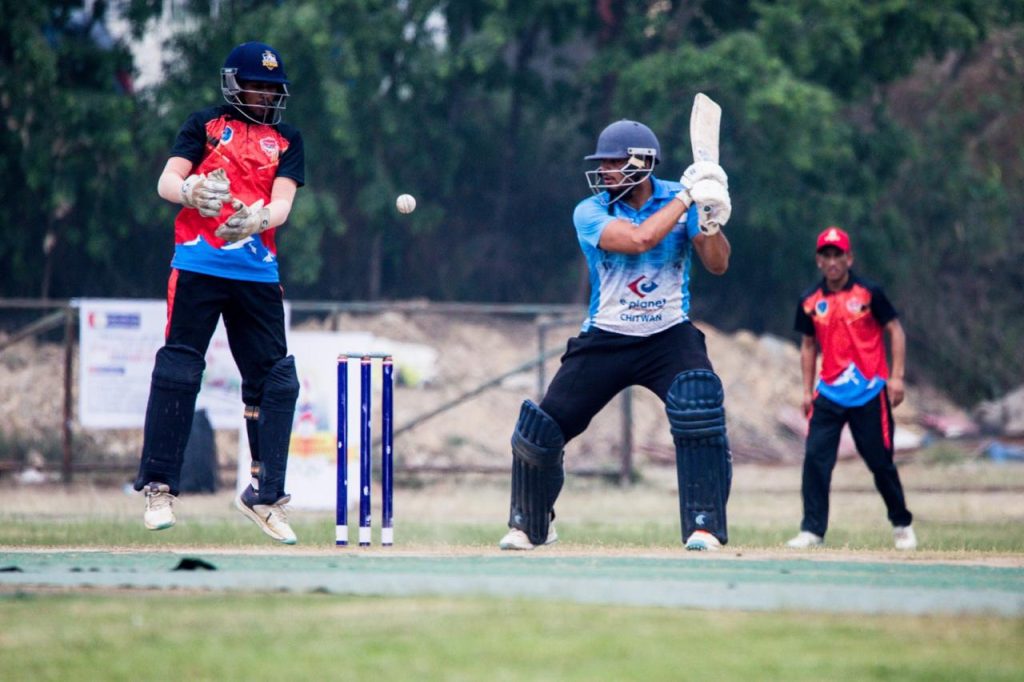 केपी ओली कप क्रिकेट : गण्डकी हिरोज र हिमालयनको जित