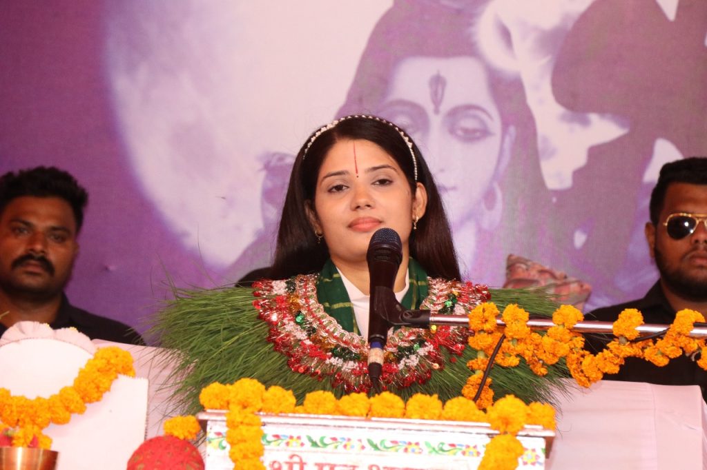 गण्डकी कोटिहोम महायज्ञमा भोलि देवी प्रतिभा जी को स्वागत र अनुराधा पाण्डेयको विदाई