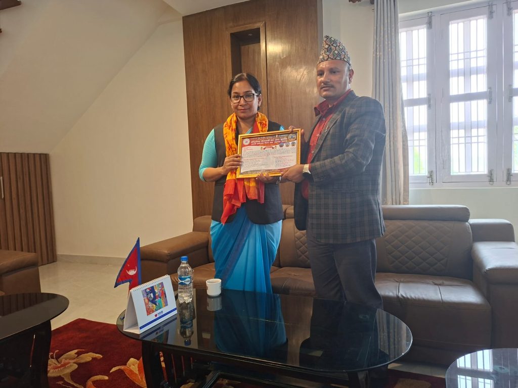 पोखरामा जारी गण्डकी कोटिहोममा भरतपुर महानगरकी मेयर रेनु दाहाल आउदै