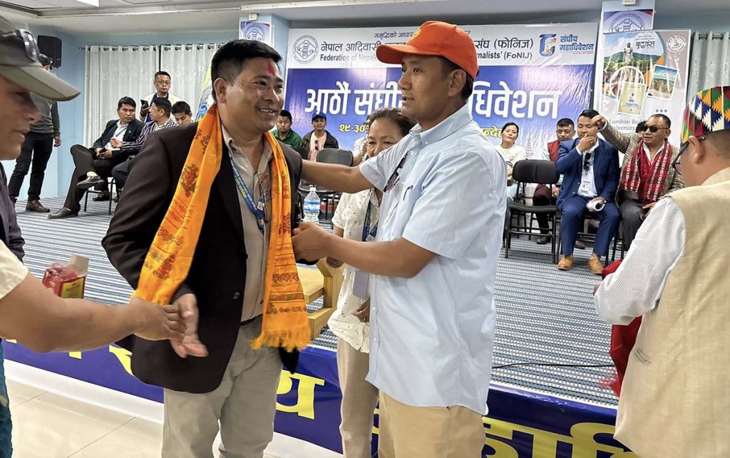 फोनिज अध्यक्षमा लक्की चौधरी निर्विरोध निर्वाचित