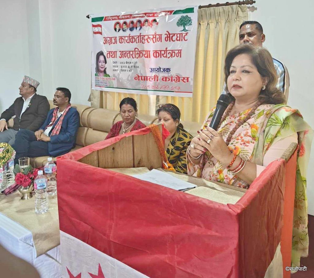 कांग्रेसमा आफू भाइरल हुन जे पनि बोल्ने प्रवृत्ति बढ्यो : परराष्ट्रमन्त्री देउवा