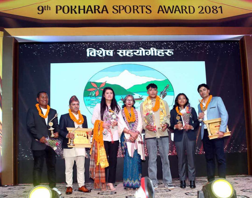विश्वास अधिकारी र अरुणा शाही सर्वोत्कृष्ट वर्ष खेलाडी घोषित