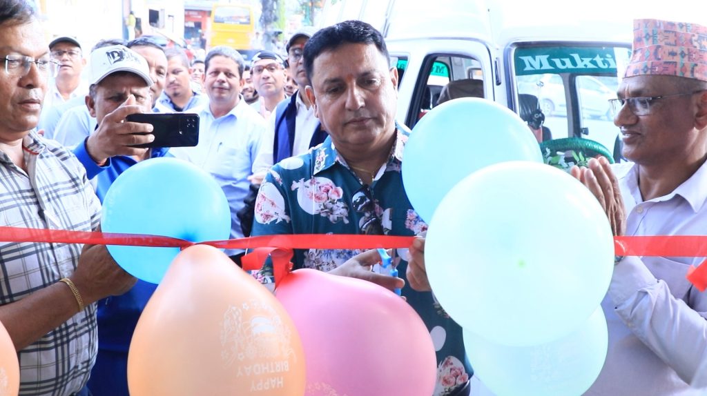 पृथ्वी राजमार्ग बस सञ्चालक कम्पनीद्धारा जडित इ.भी ‘फास्ट चार्जिङ’ स्टेसनको उद्घाटन