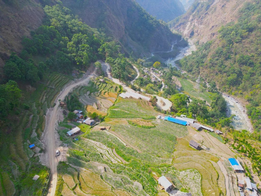 ट्र्याक खुलेको १४ वर्षपछि म्याग्दीको दरवाङ–बिम–दिच्याम सडक स्तरोन्नति