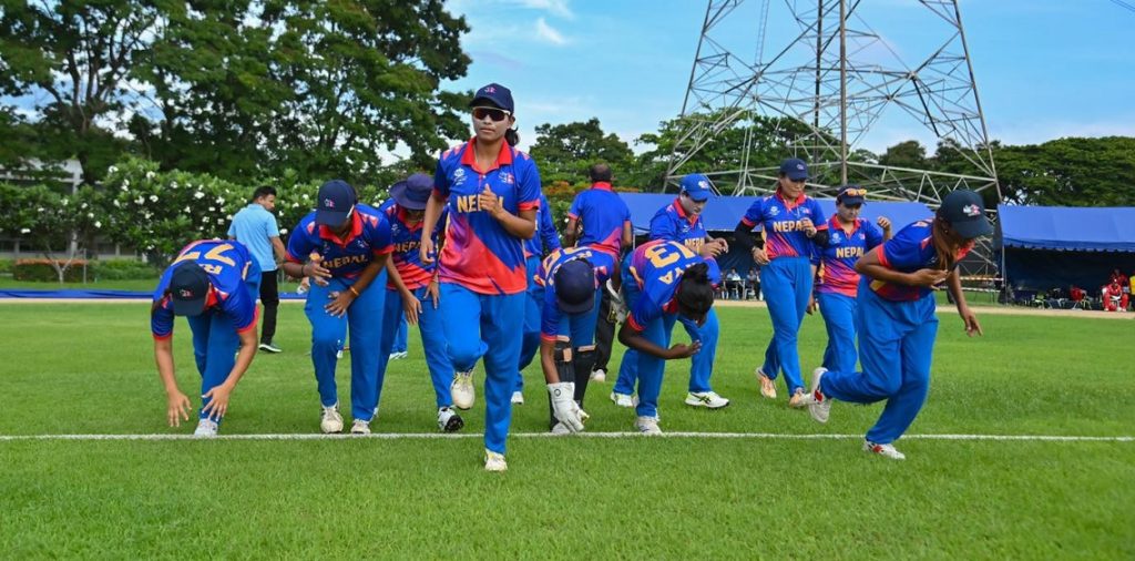 विश्वकप एसिया छनोटको अन्तिम खेलमा नेपाल थाइल्याण्डसँग ७८ रनले पराजित