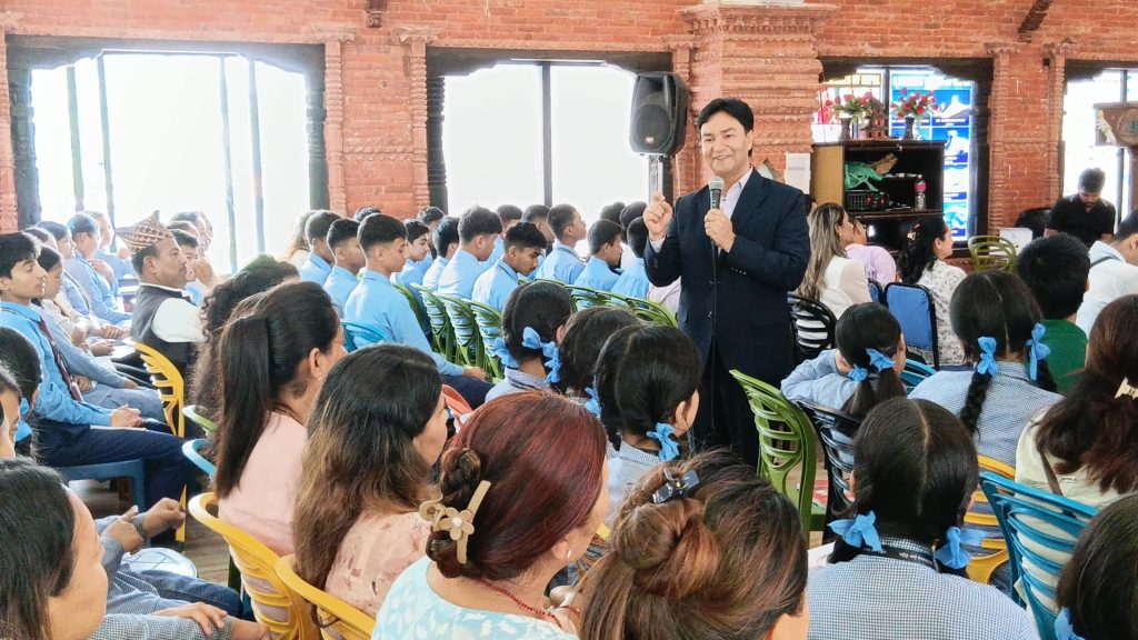 कुमुदिनीमा विद्यार्थी र अभिभावकका लागि उत्प्रेरणामूलक  कार्यक्रम