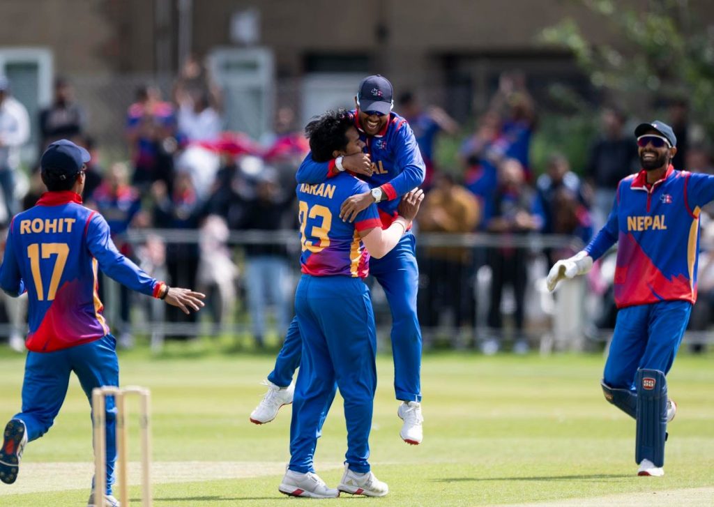 स्कटल्यान्डमाथि नेपालको २ विकेटको जित