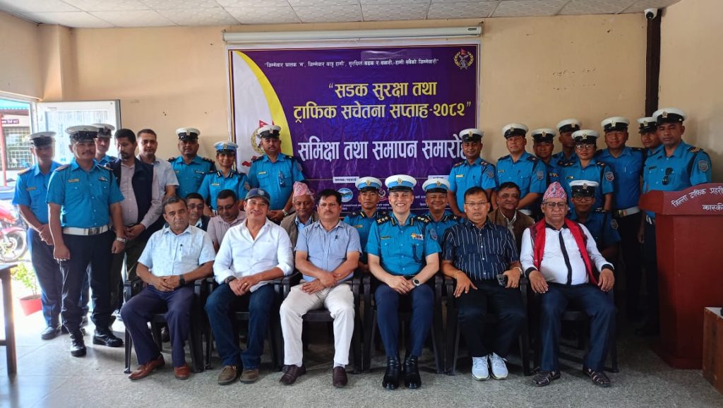 गण्डकीभर विविध कार्यक्रम गर्दै सकियो ट्राफिक सचेतना सप्ताह