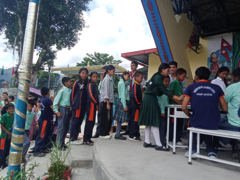 विन्ध्यवासिनी मावि मा मतदान मार्फत पदाधिकारी चयन