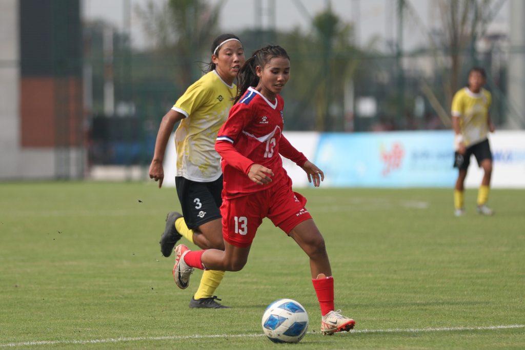 भुटान विरुद्ध नेपालको पराकिलो जित