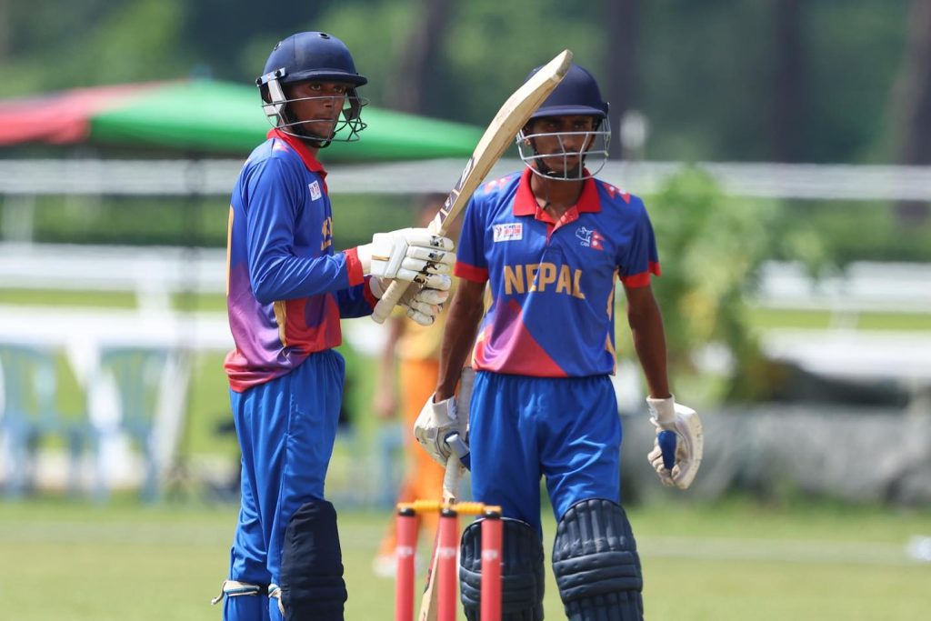 नेपालले भुटानलाई दियो ३ सय ५९ रनको विशाल लक्ष्य