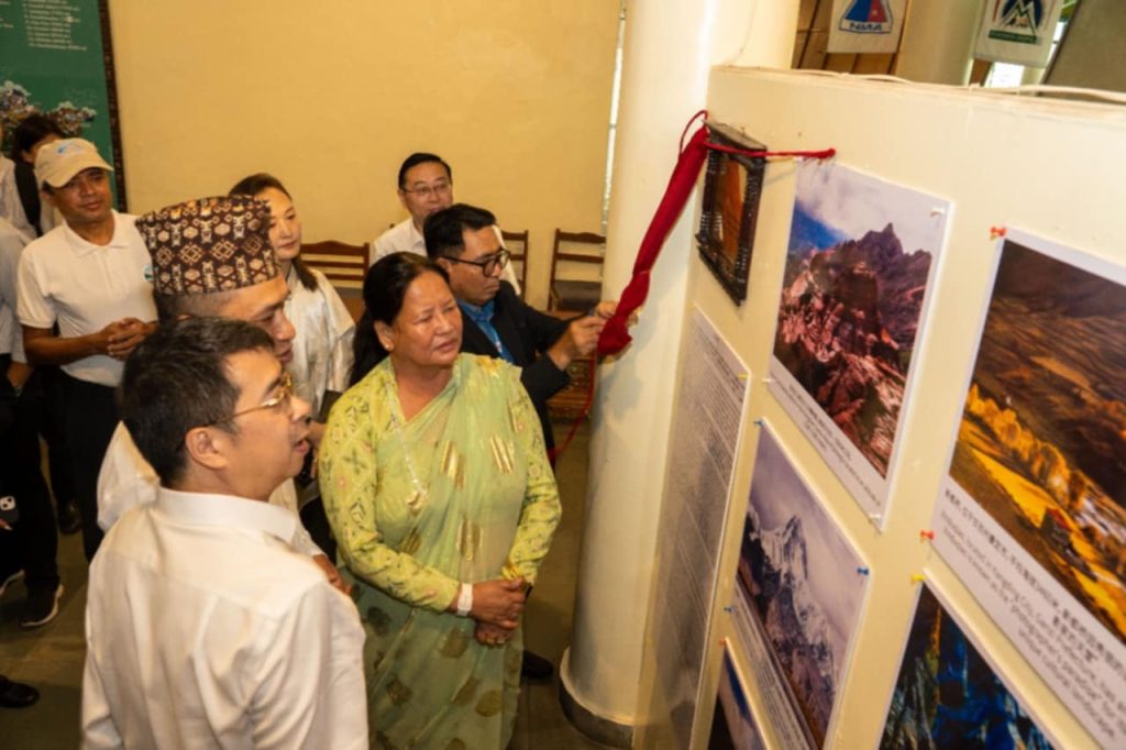 गान्जीको सौन्दर्य पर्वतीय संग्रहालयमा