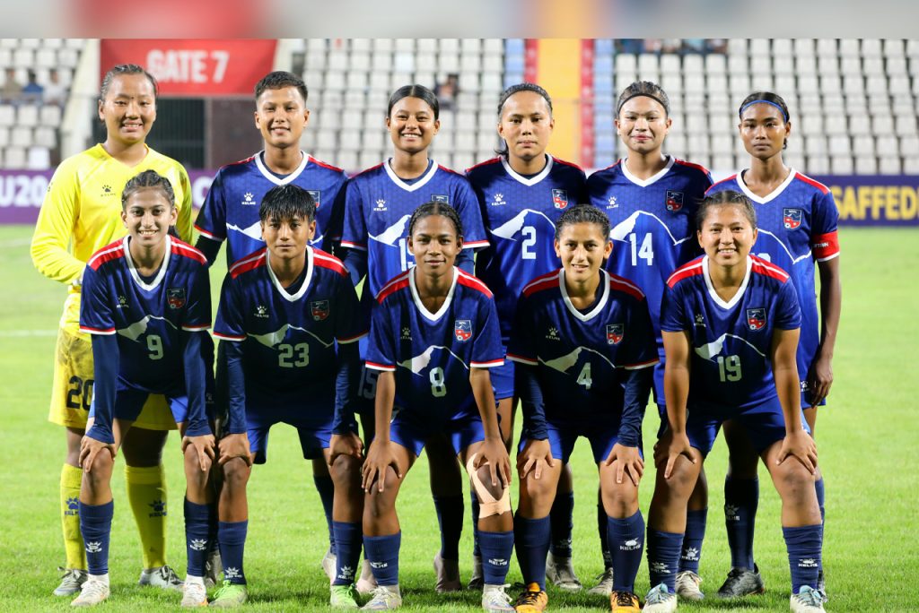 साफ यू-२० महिला च्याम्पियनसिप : आफ्नो तेस्रो खेलमा नेपालले आज श्रीलंकासँग खेल्दै