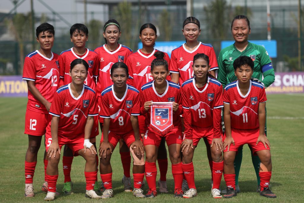 साफ यू–२० महिला च्याम्पियनसिप : निर्णायक खेलमा बंगलादेशसँग खेल्दै नेपाल