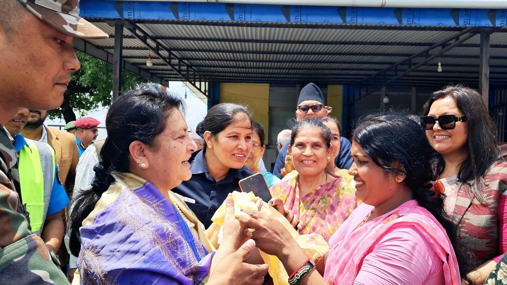 मलाई गुट चलाउन आउँदैन : पूर्वराष्ट्रपति भण्डारी