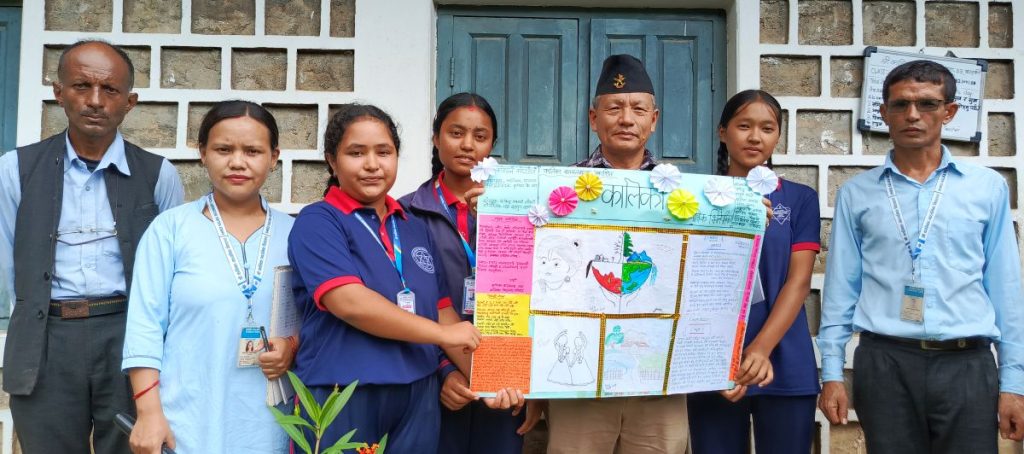 कालिकामा भित्तेपत्रिका विमोचन