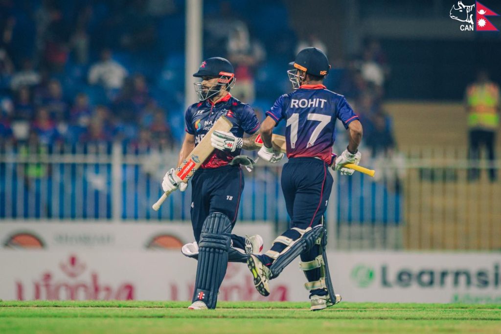 नेपालले वेस्ट इन्डिजलाई दियो १२३ रनको लक्ष्य