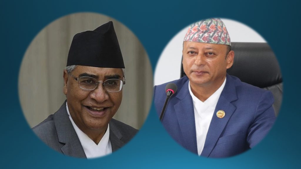 कांग्रेस सभापति देउवा र नेता खड्काको घरमा जलेका नोटको अनुसन्धान