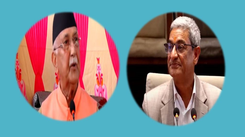 ओली र लेखकसहित ५ जनाले उपत्यका छाड्न आयोगको अनुमति लिनुपर्ने