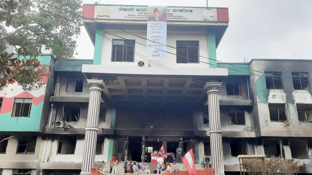 नयाँ बानेश्वरमा कांग्रेस संस्थापन पक्षीय केन्द्रीय सदस्यहरूको भेला