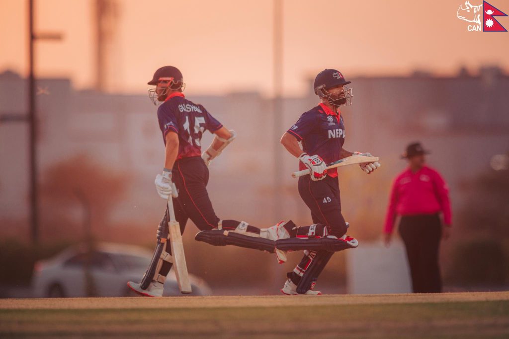 टी–२० विश्वकप छनोट : नेपाल समूह ‘बी’ बिजेता बन्दै सुपर सिक्समा