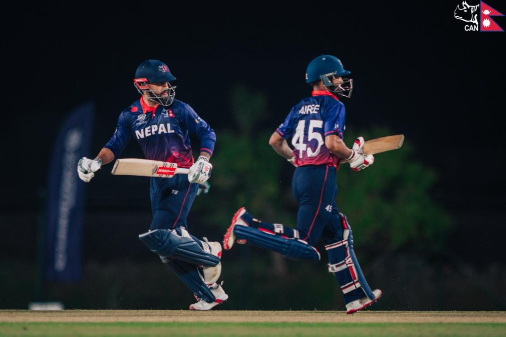 नेपालले कुवेतलाई दियो १४२ रनको लक्ष्य