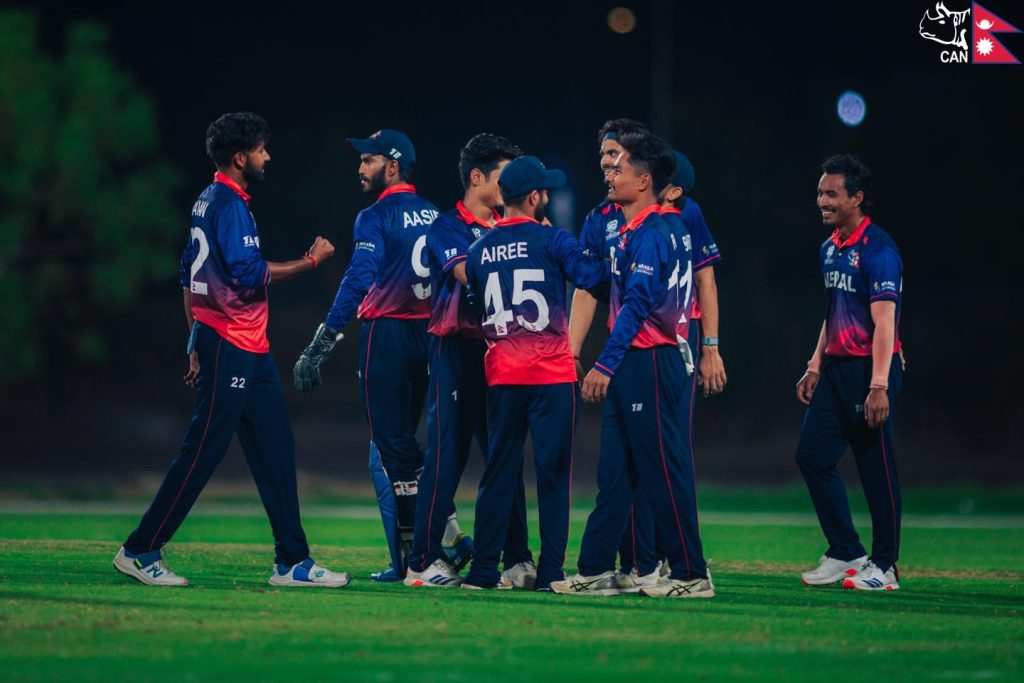 आइसिसी लिग-२ मा आज नेपाल र युएई भिड्दै, सान्त्वना जितको खोजीमा नेपाल