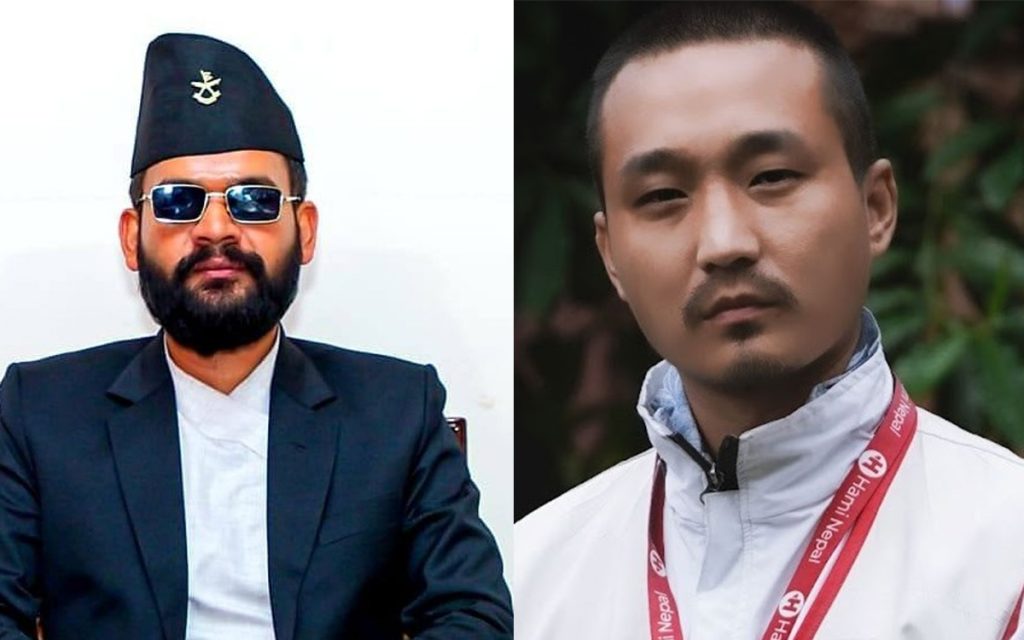 नेविसंघले बालेन र सुदनविरुद्ध दियो प्रहरीमा उजुरी