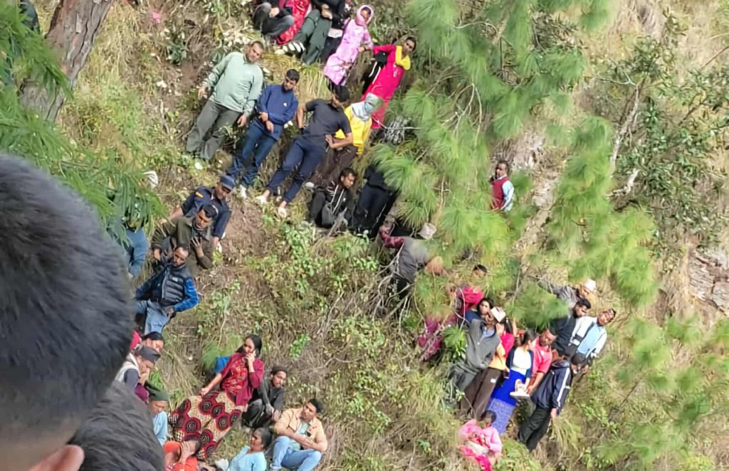 पाल्पामा भ्यान दुर्घटना : तीन जनाको ज्यान गयो