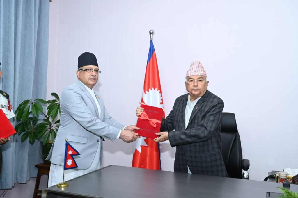 राष्ट्रपति पौडेलसमक्ष राष्ट्रिय समावेशी आयोगको वार्षिक प्रतिवेदन पेस