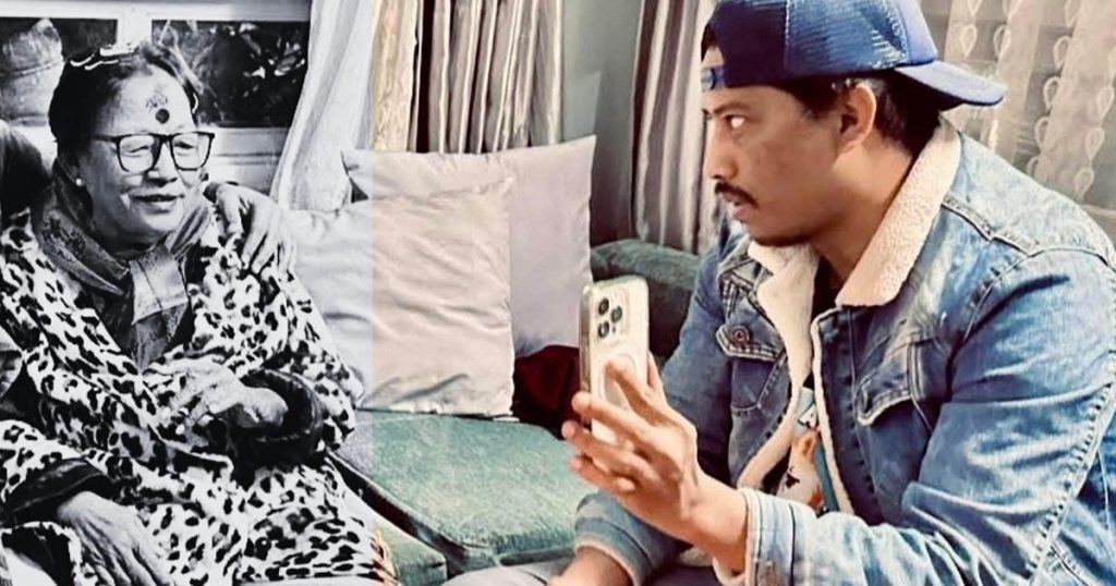 निर्देशक तथा अभिनेता निश्चल बस्नेतलाई मातृ शोक