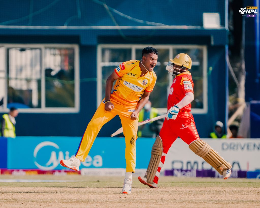 एनपिएल : सुदूरपश्चिमले लुम्बिनीलाई ७ विकेटले हरायो