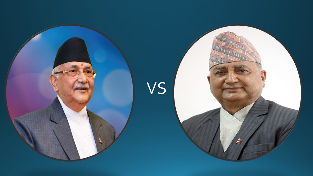 एमाले महाधिवेशनः प्रारम्भिक मत गणनामा ओलीको अग्रता