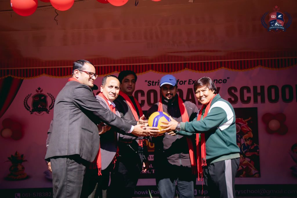 टप्स माध्यमिक विद्यालयमा खेलकुद कार्यक्रम