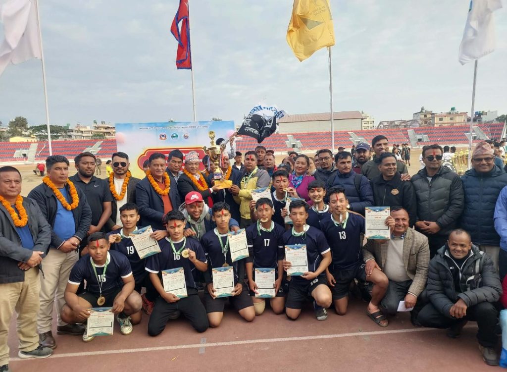 १७ पदक सहित कालिका माविले जित्यो १६ औँ राष्ट्रपति रनिङ शिल्ड 