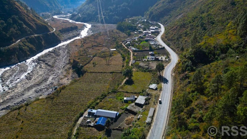 कालीगण्डकी करिडोर : तातोपानी–घाँसा खण्ड स्तरोन्नति