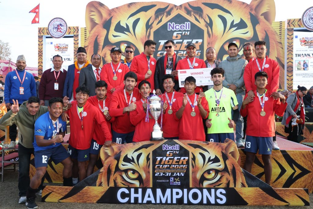 टाईगर कप : पुरुषतर्फको उपाधि गण्डकीलाई