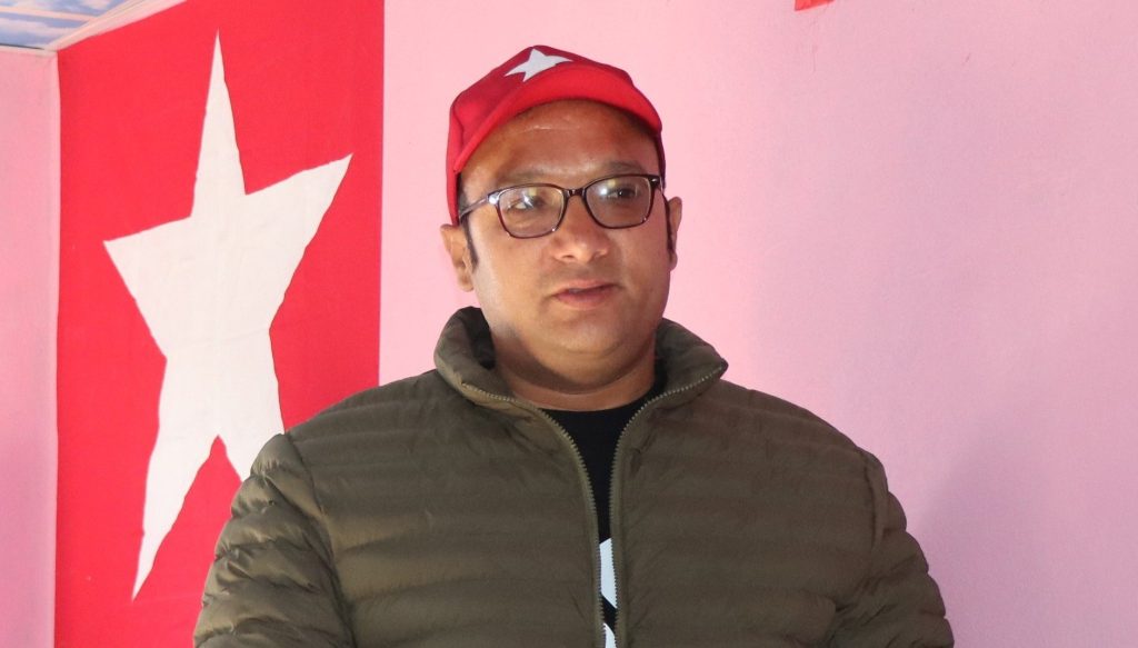 म्याग्दीमा नेकपाबाट अर्जुन थापा उम्मेदवार