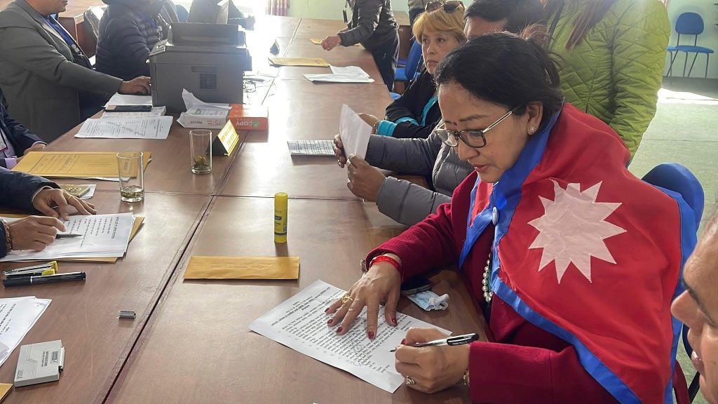 कास्कीको तीनै क्षेत्रमा रास्वपाले गर्‍यो उम्मेदवारी दर्ता