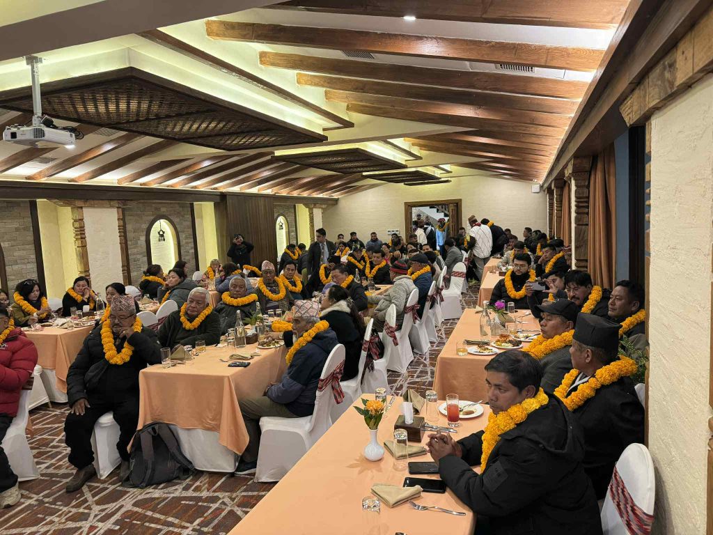 घान्द्रुक पर्यटन महोत्सवको लागि च्यारिटी डिनर : ९ लाख बढी संकलन