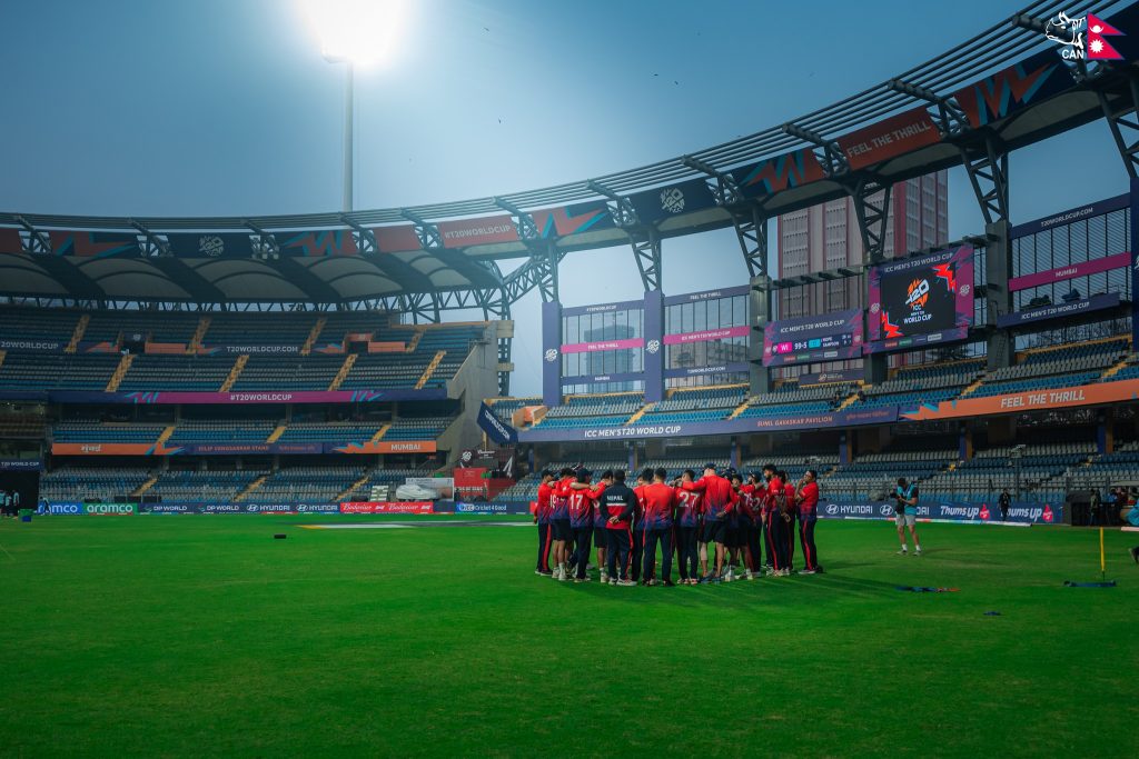 आईसीसी टी–२० विश्वकपमा आज इटालीसंग खेल्दै नेपाल