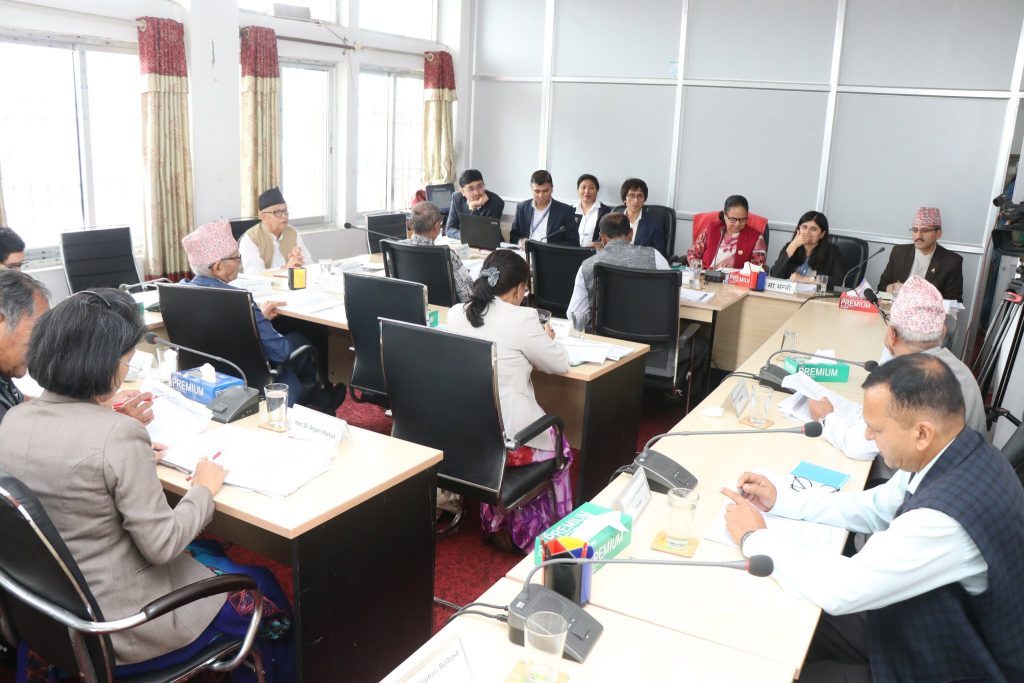 विधायन व्यवस्थापन समितिको बैठक बस्दै