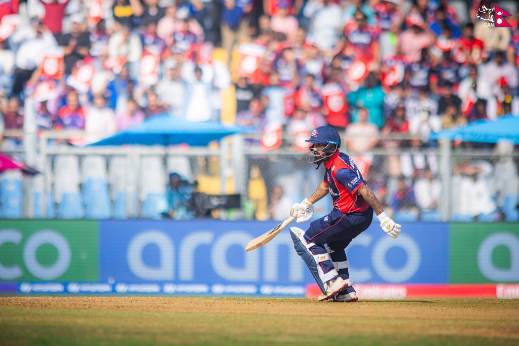 टी–२० विश्वकप : इटालीसँग नेपाल १० विकेटले पराजित