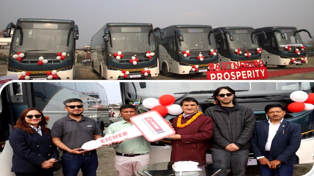 स्विफ्ट होलिडेज प्रालिको थप सेवा विस्तार, थपिए भोल्भो युरो ६ मोडलका सुविधा सम्पन्न बस